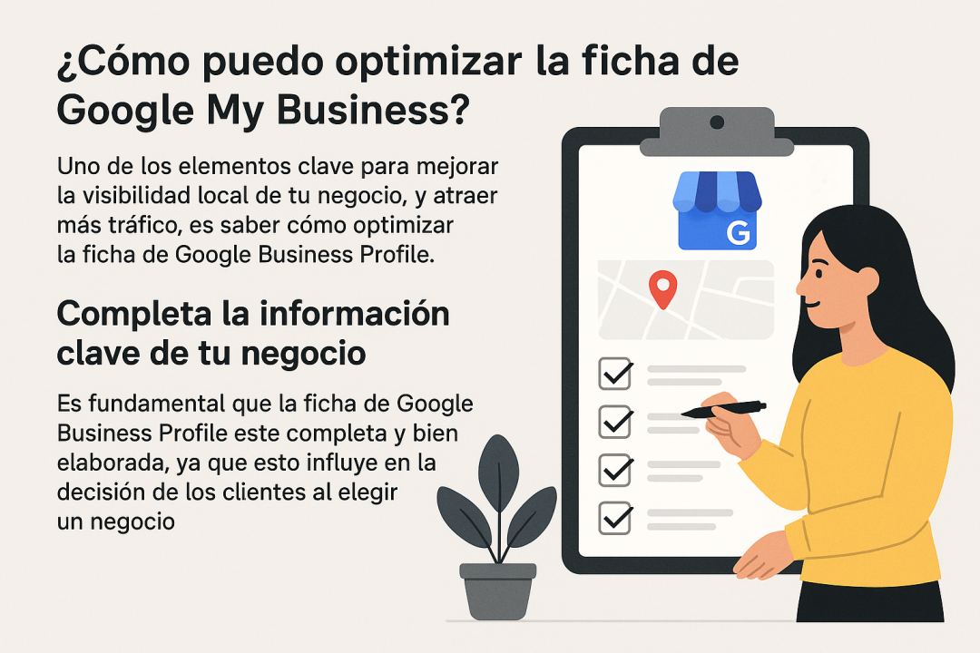 cómo optimizar ficha Google My Business