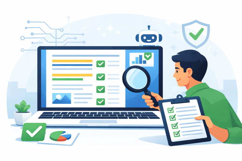 Control de calidad para contenido generado con IA