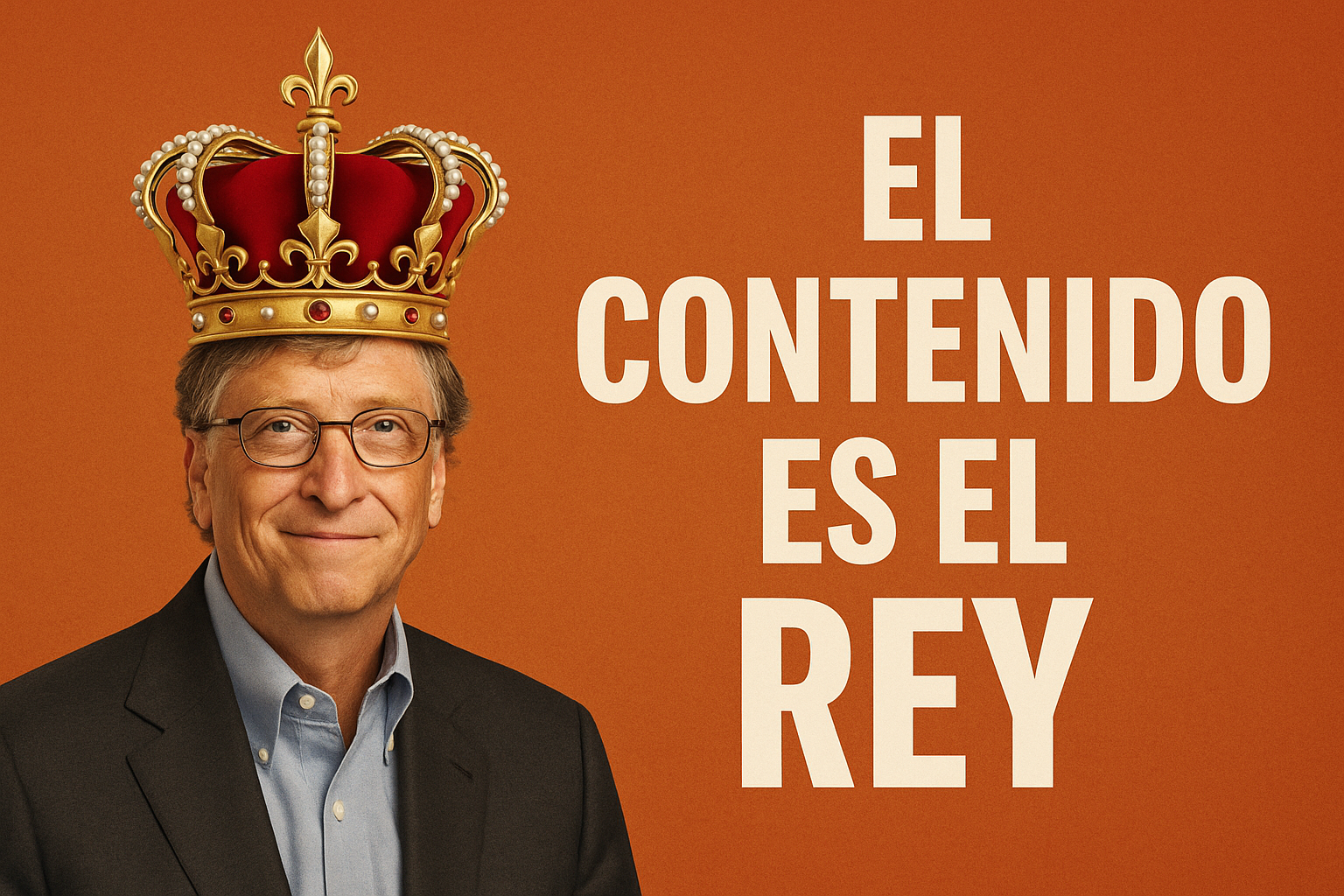 Bill Gates dijo: el contenido es el Rey